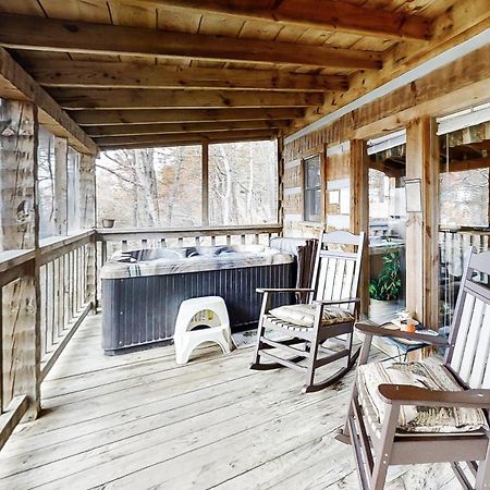Misty View Cabin Hatchertown Buitenkant foto