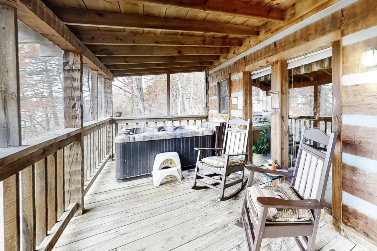 Misty View Cabin Hatchertown Buitenkant foto