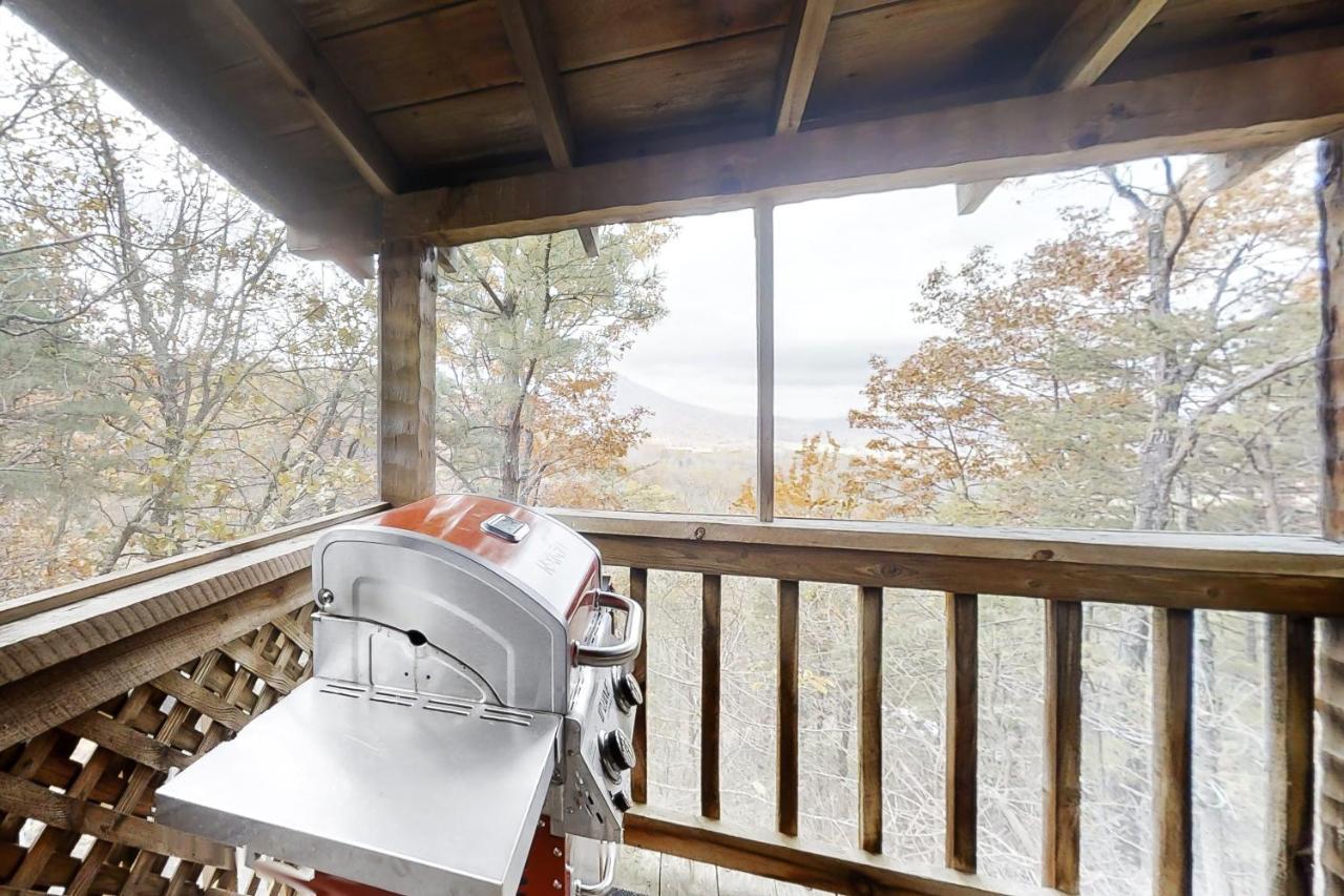 Misty View Cabin Hatchertown Buitenkant foto
