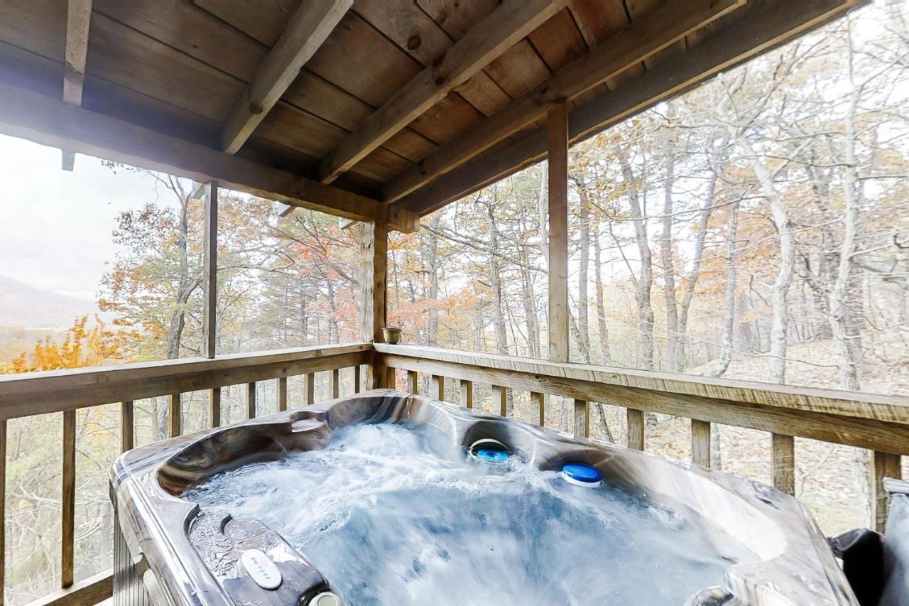 Misty View Cabin Hatchertown Buitenkant foto